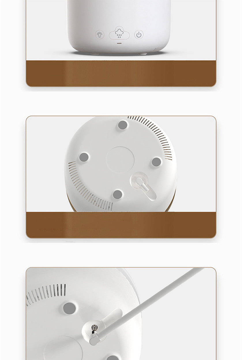 New Cloud Rain Air Humidifier with Essential Oil Aromatherapy Diffuser