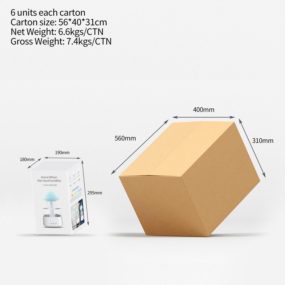 Mushroom Shaped Rain Cloud Humidifier