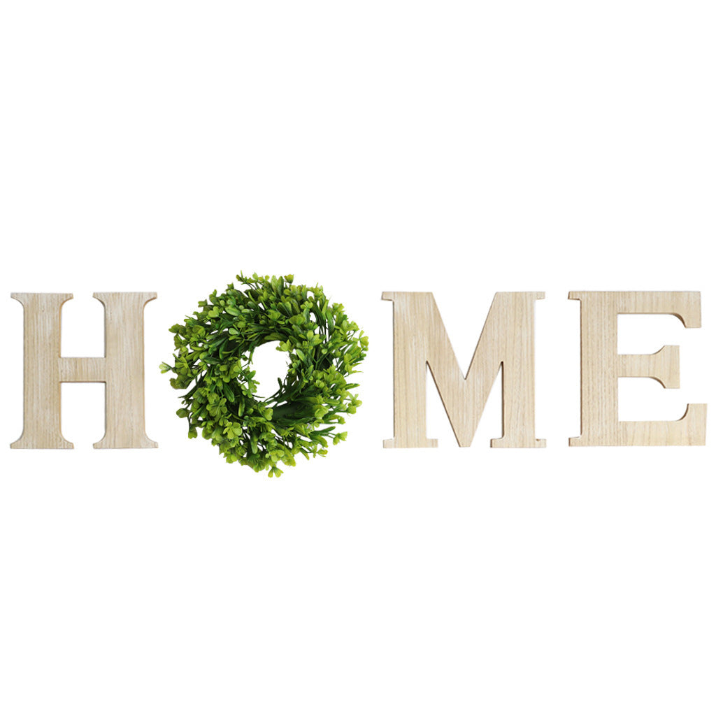 Home Letter Wall Signage Living Room Decoration