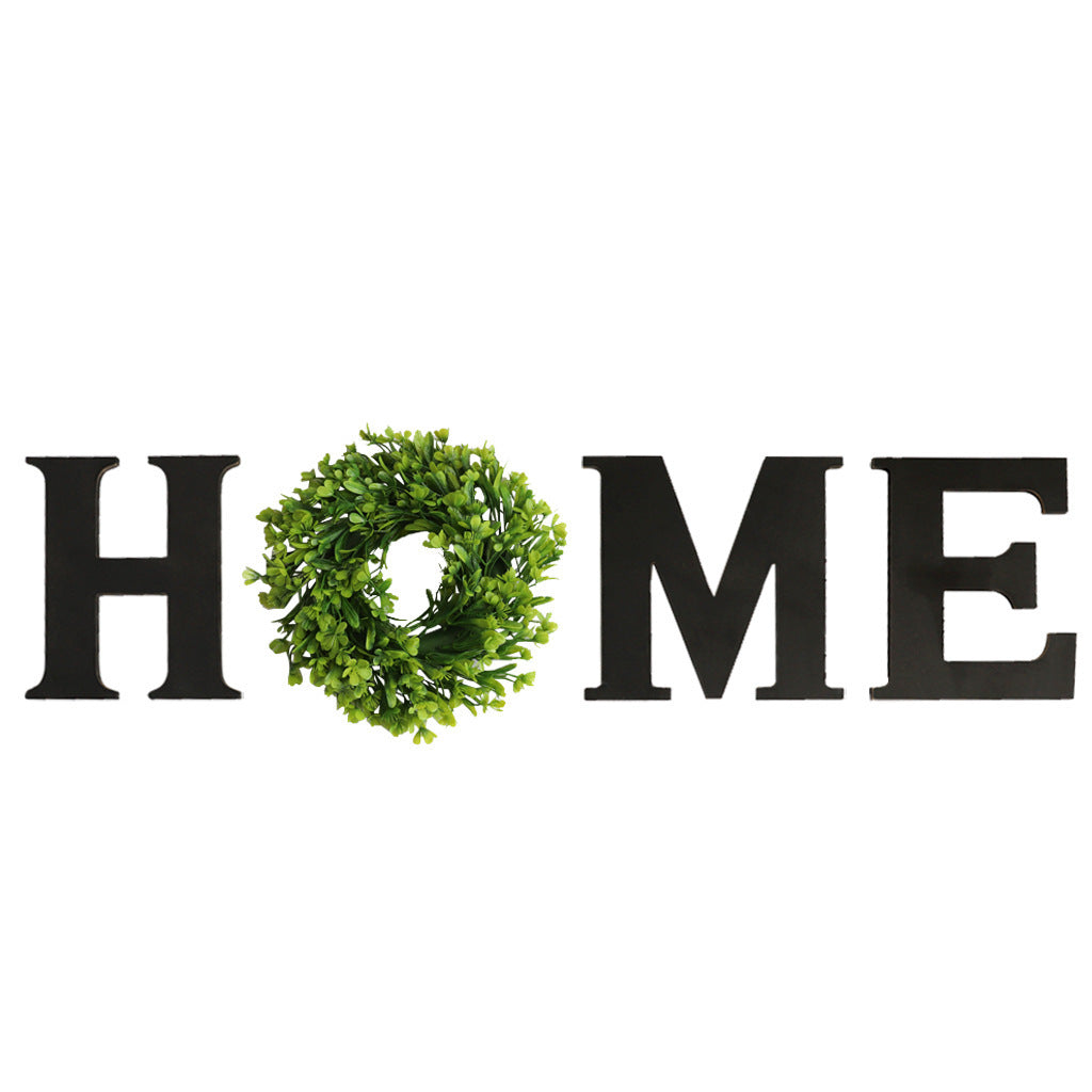 Home Letter Wall Signage Living Room Decoration