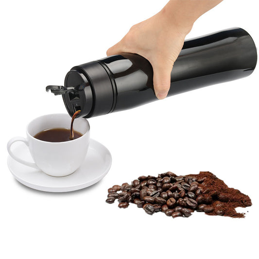 Stainless steel pressure pot coffee maker