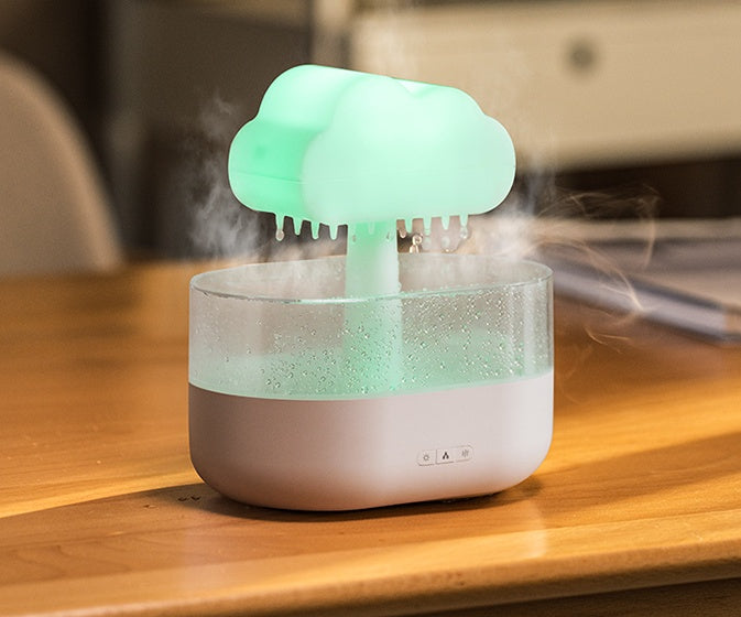 200ml Rain Cloud Water Drip Humidifier With Essential Oils Aroma Diffuser