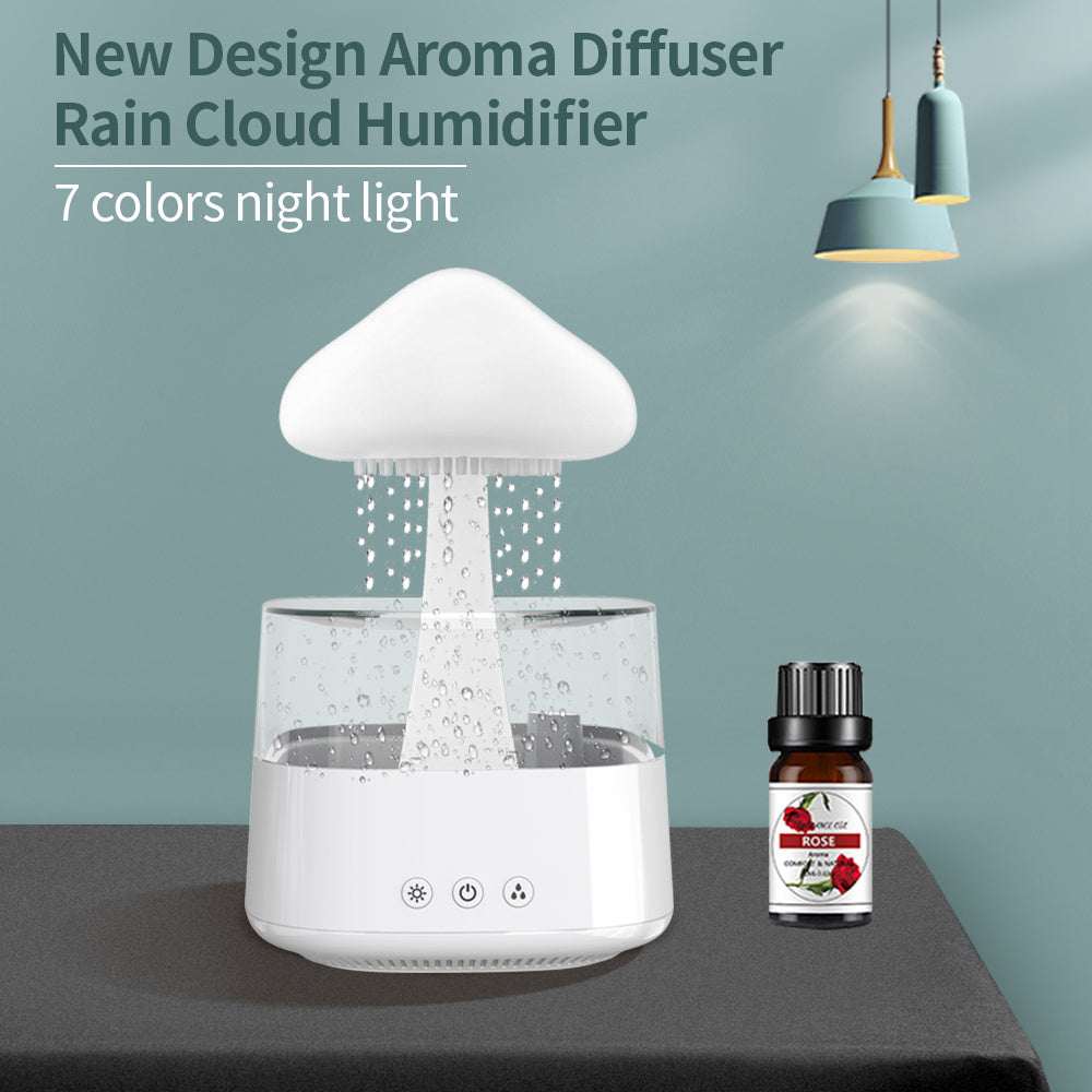 Mushroom Shaped Rain Cloud Humidifier