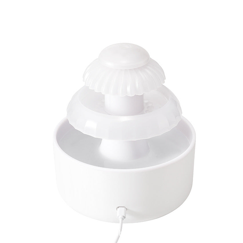 Mushroom Shaped Humidifying Cloud Rain Water Ultrasonic Aroma Diffuser
