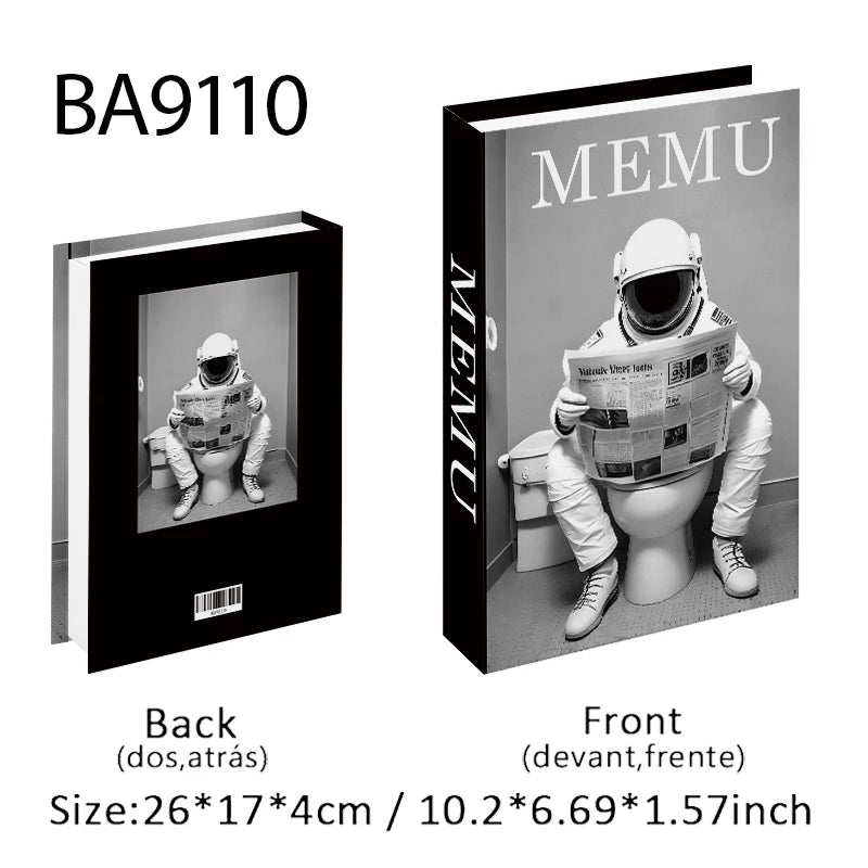 Luxury Fashion Fake Books Nooks for Decoration