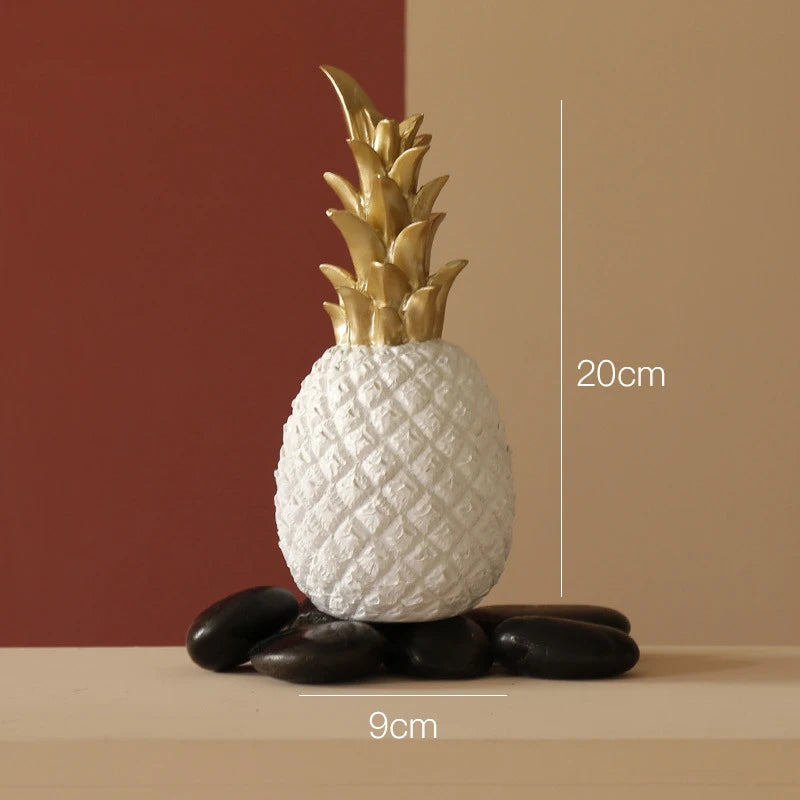 Nordic Light Luxury Pineapple Decoration Figurines