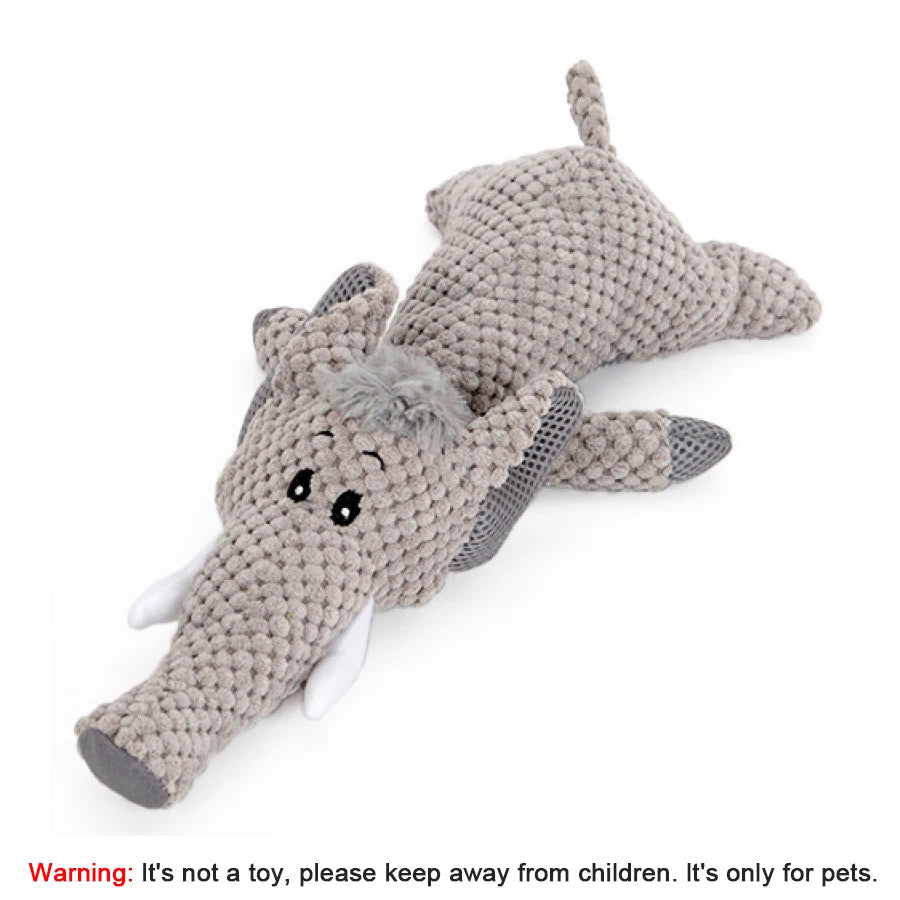 1/3 Pcs Dog Bite-Resistant Sound Plush Toy For Small & Medium Dogs
