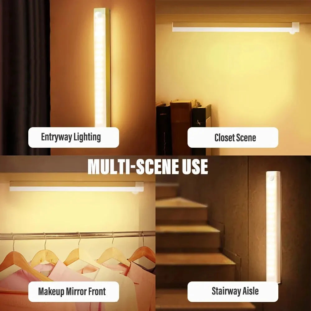 Rechargeable LED Motion Sensor Under Cabinet Cordless Light