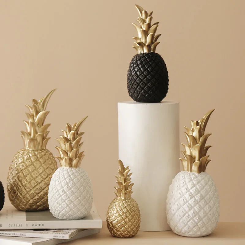Nordic Light Luxury Pineapple Decoration Figurines