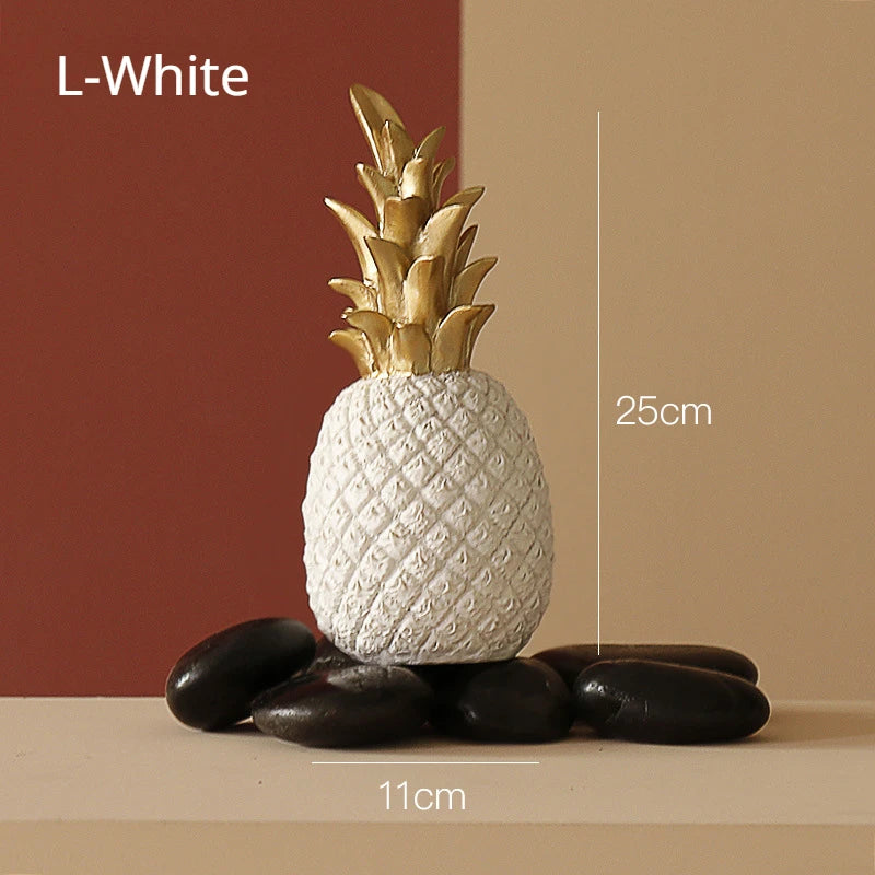 Nordic Light Luxury Pineapple Decoration Figurines