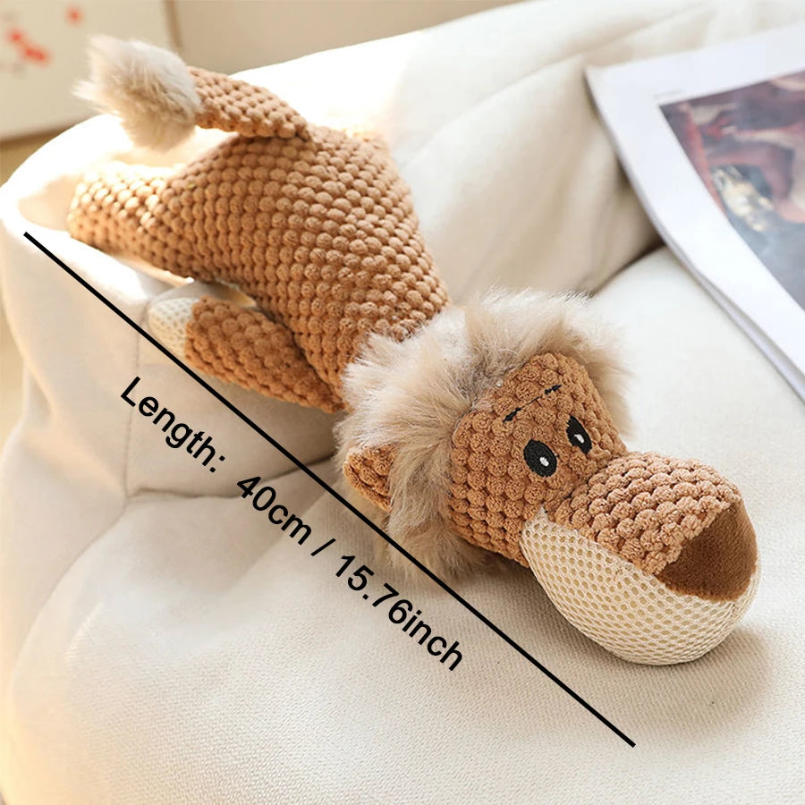 1/3 Pcs Dog Bite-Resistant Sound Plush Toy For Small & Medium Dogs