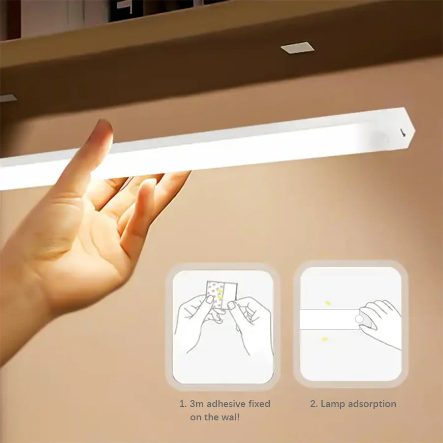 Rechargeable LED Motion Sensor Under Cabinet Cordless Light