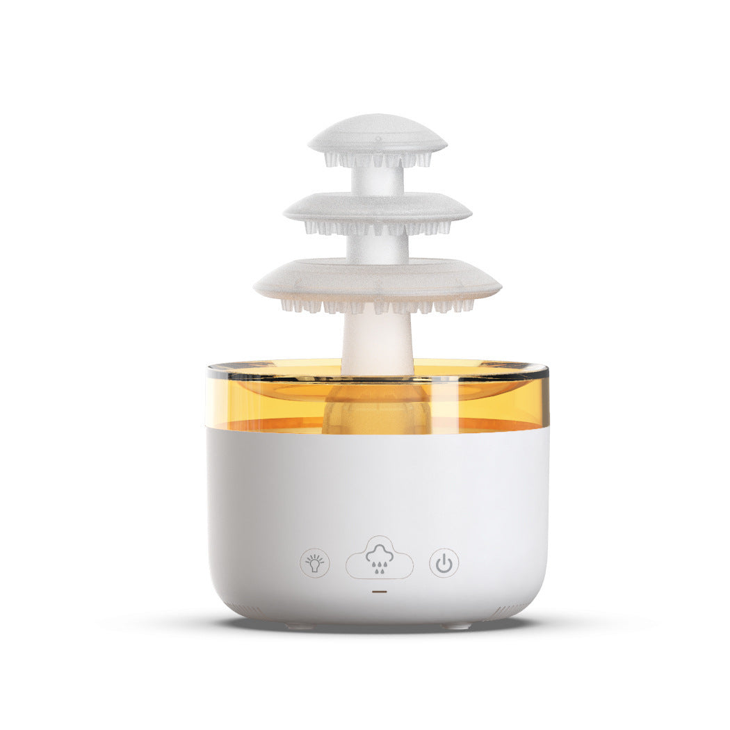 New Cloud Rain Air Humidifier with Essential Oil Aromatherapy Diffuser