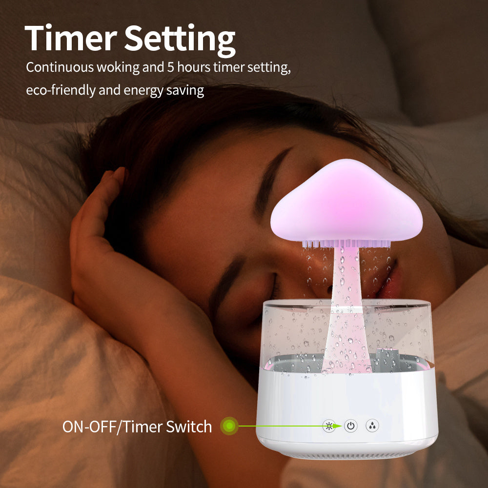 Mushroom Shaped Rain Cloud Humidifier