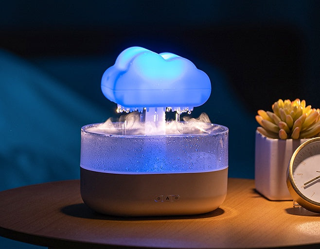 200ml Rain Cloud Water Drip Humidifier With Essential Oils Aroma Diffuser