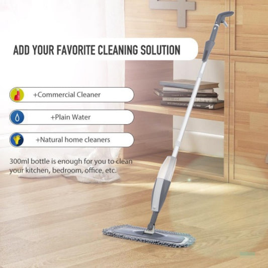 Wood Floor Cleaning Magic Spray Mop